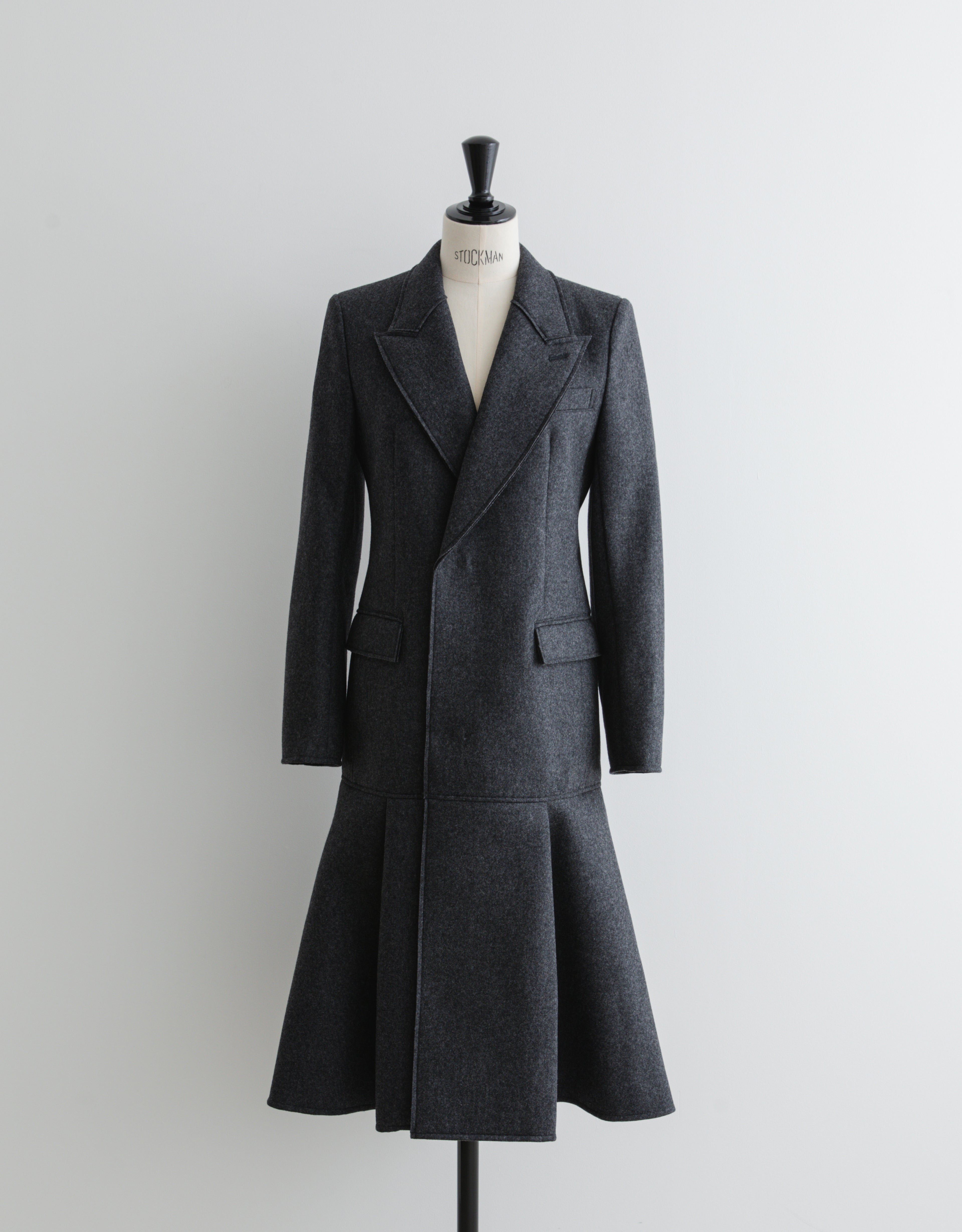 Bonded Wool Tailored Coat – FERN OST GALERIE