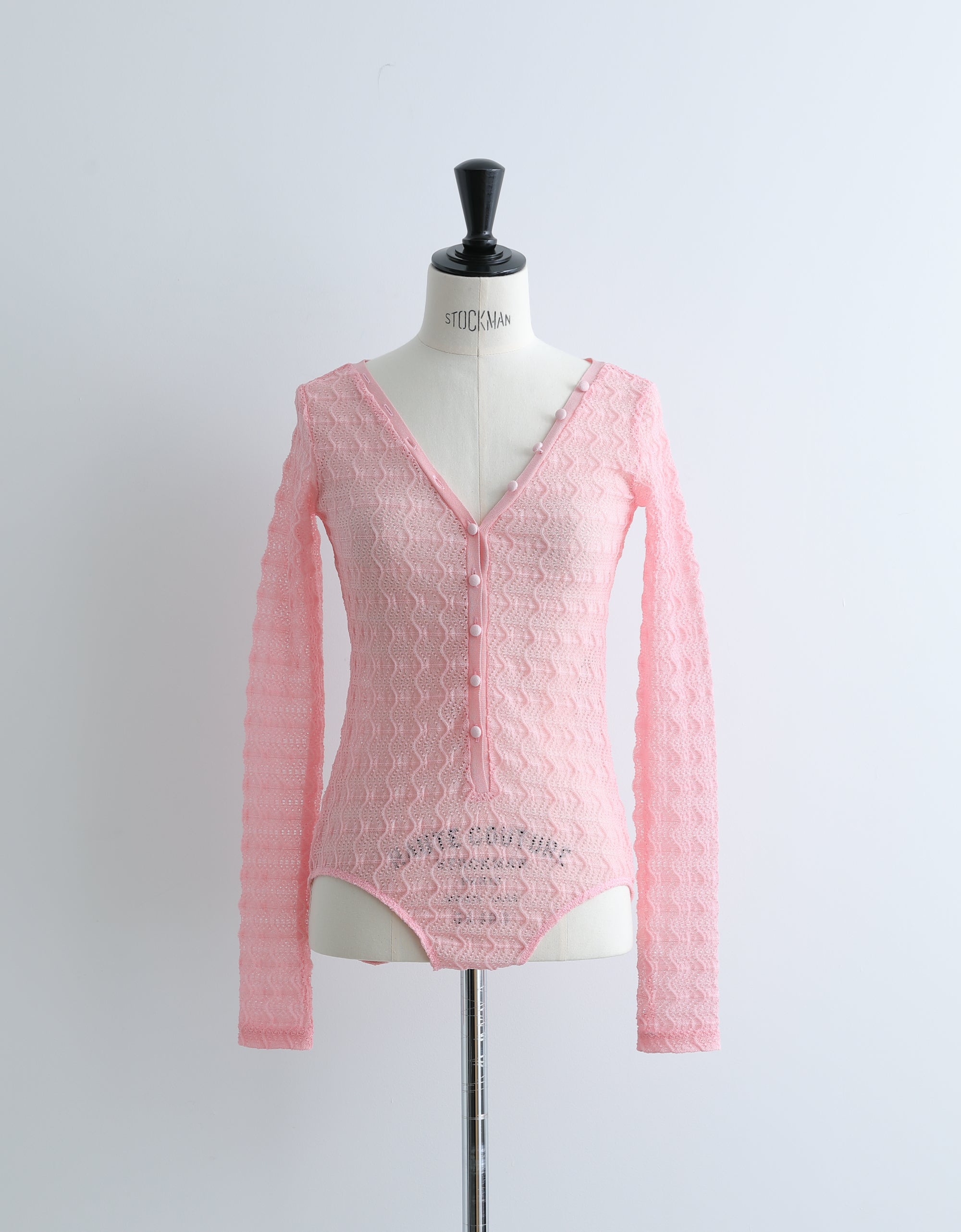 トップス Cotton Lace Bodysuit CHIKA KISADA Chika Kisada Bodysuit Lace