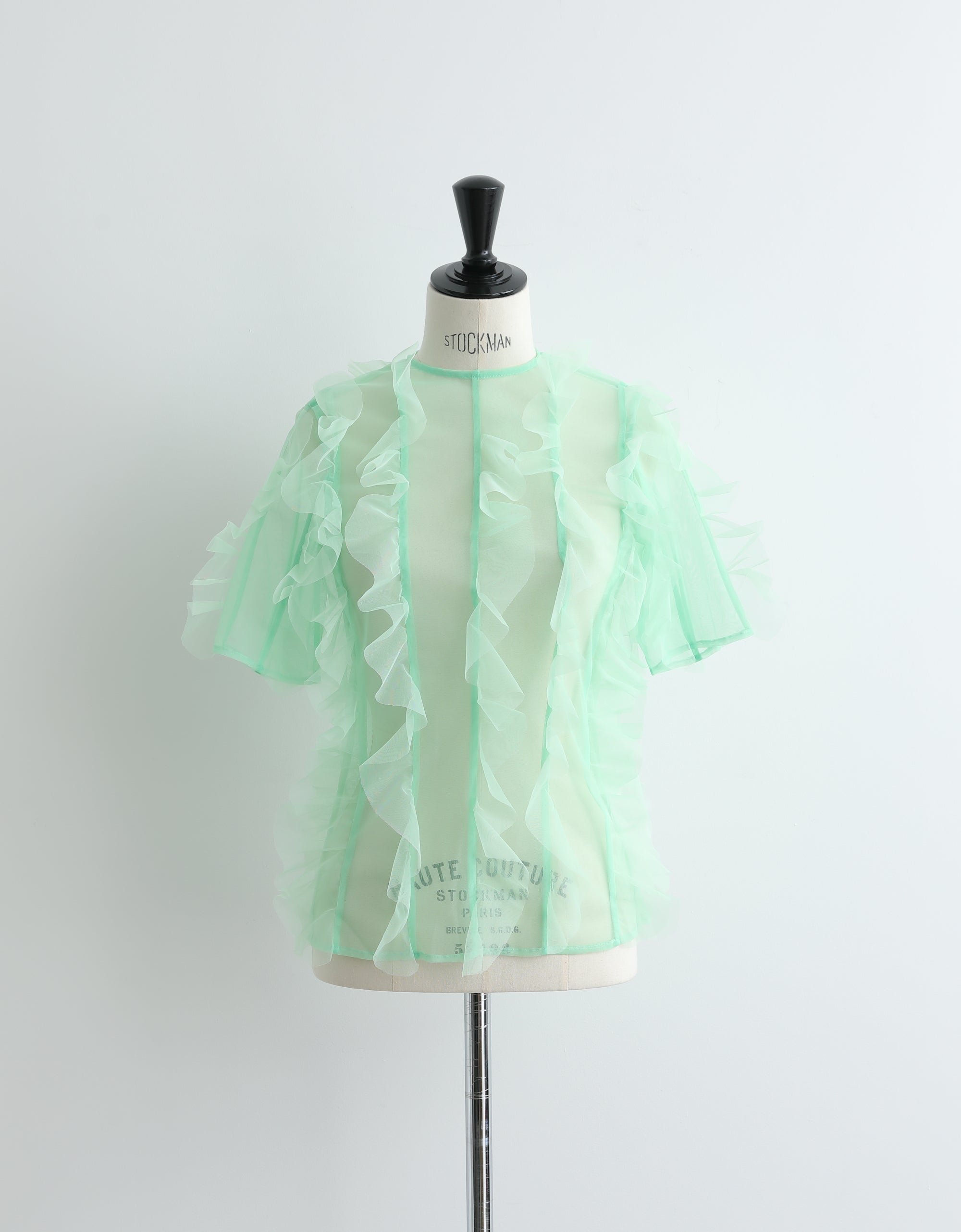 新品⭐︎ VIVIANO RUFFLE TRIMMED TOP R.Vivimos Women's Summer Long Sleeve Boho Dress V Neck