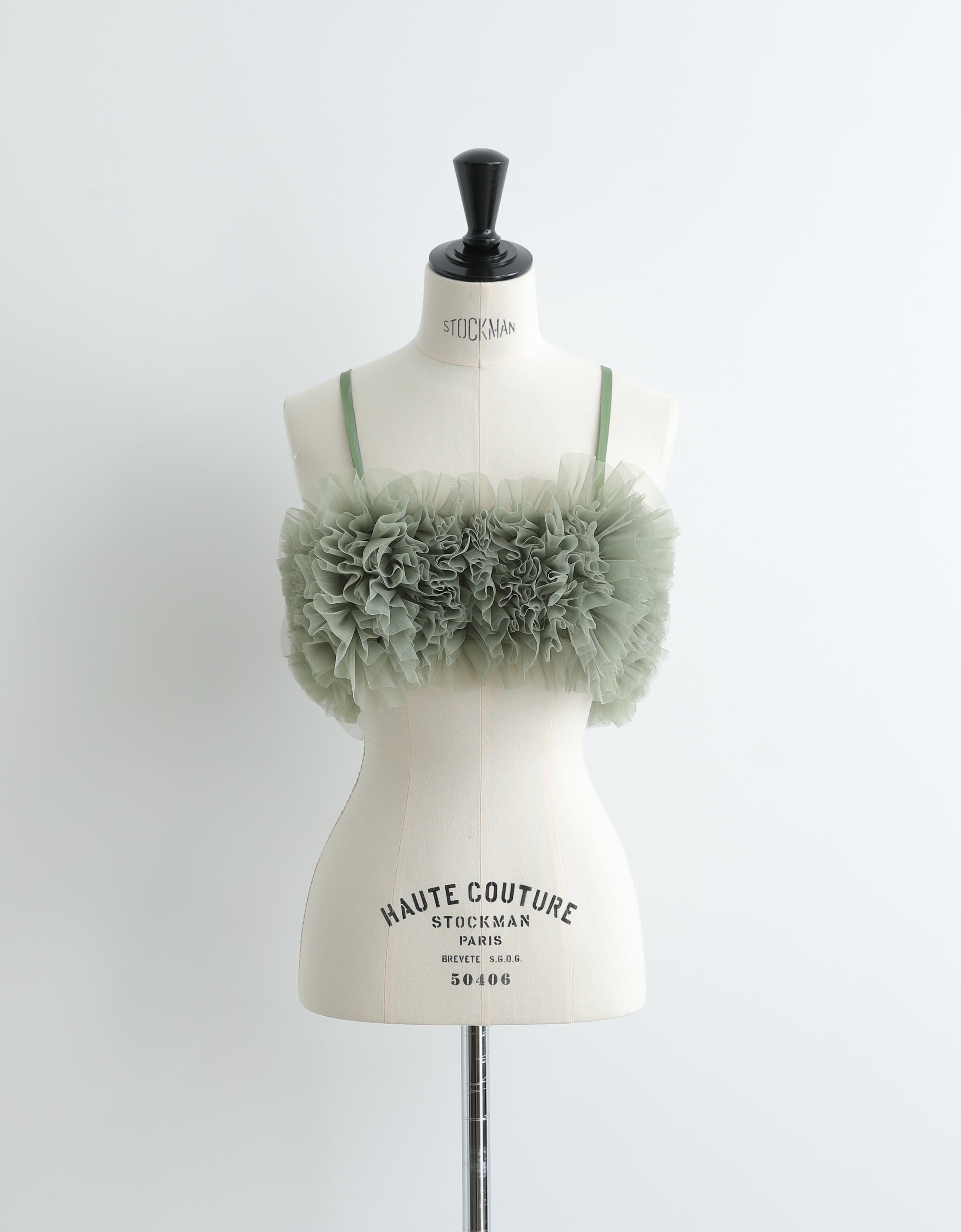 Tulle Ruffle Bustier – FERN OST GALERIE