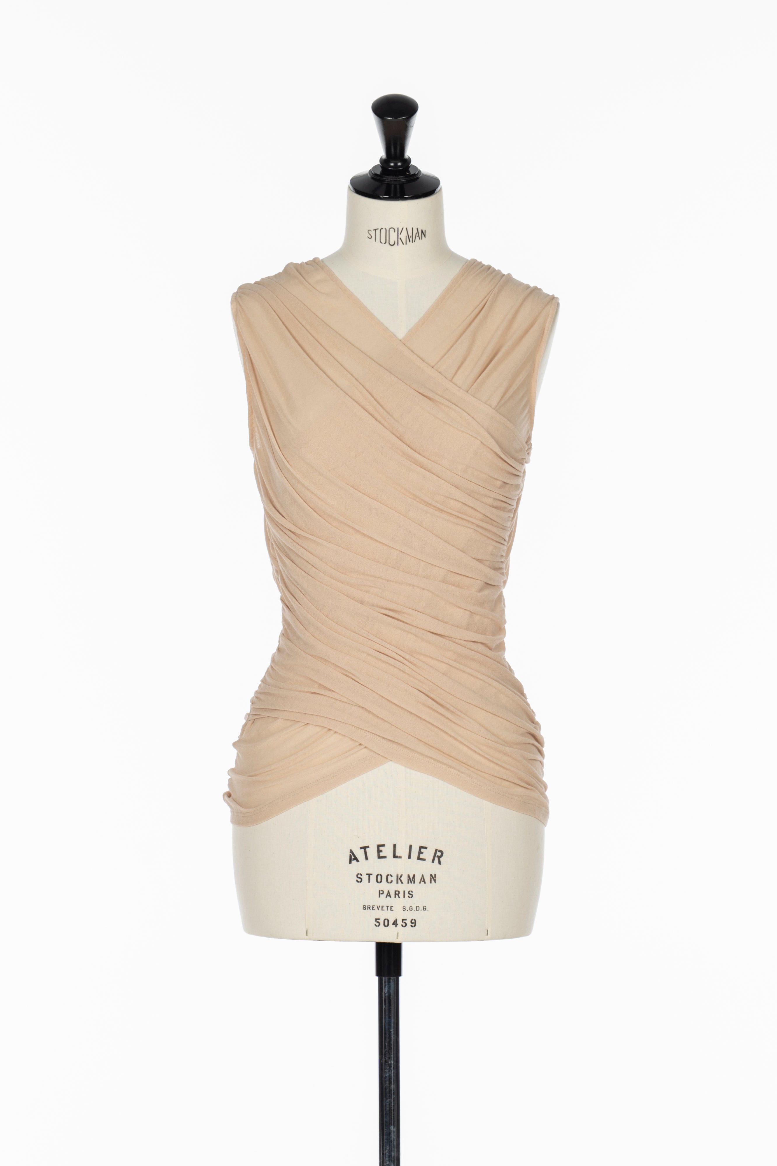 Sheer Gathered Sleeveless Top – FERN OST GALERIE